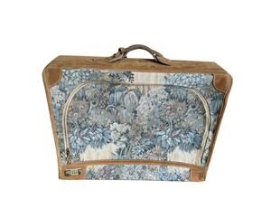 French Luggage Company - Tapestry Garment Clothes Bag Floral Embroidered Luxury